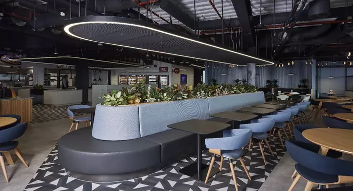 Bespoke cafeteria interior design